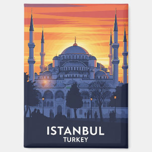 Turkey Istanbul Blue Mosque Magnet