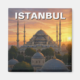 Turkey Istanbul Blue Mosque Magnet