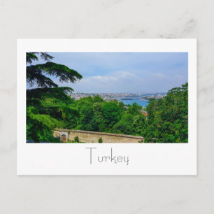 Turkey Istanbul Cityscape The Bosphorus Postcard