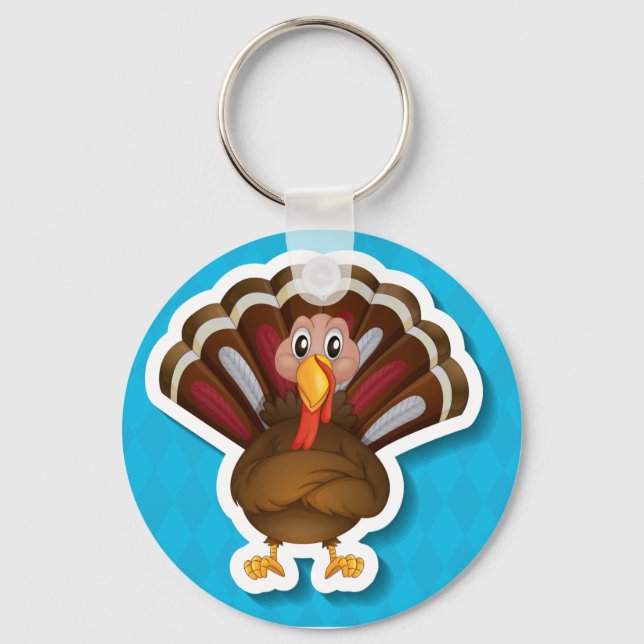 Turkey Key Ring (Front)
