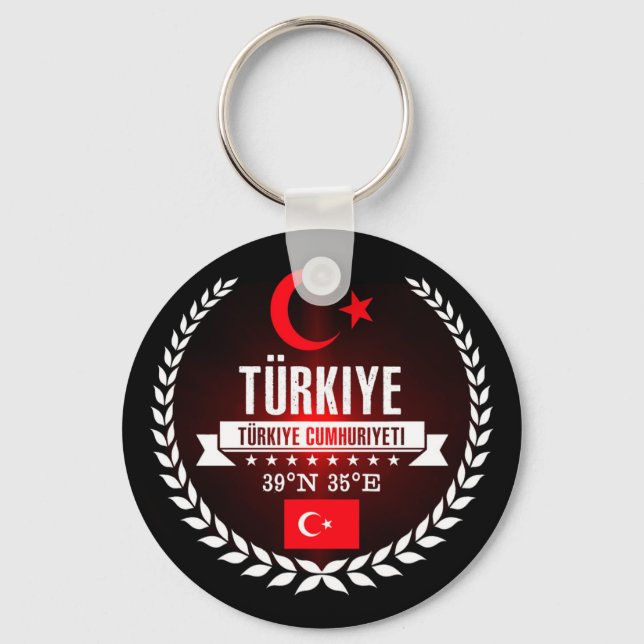Turkey Key Ring (Front)