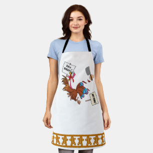 Turkey Lobby Meme Eat Ham, Beef LOL Funny Aprons