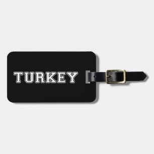 Turkey Luggage Tag