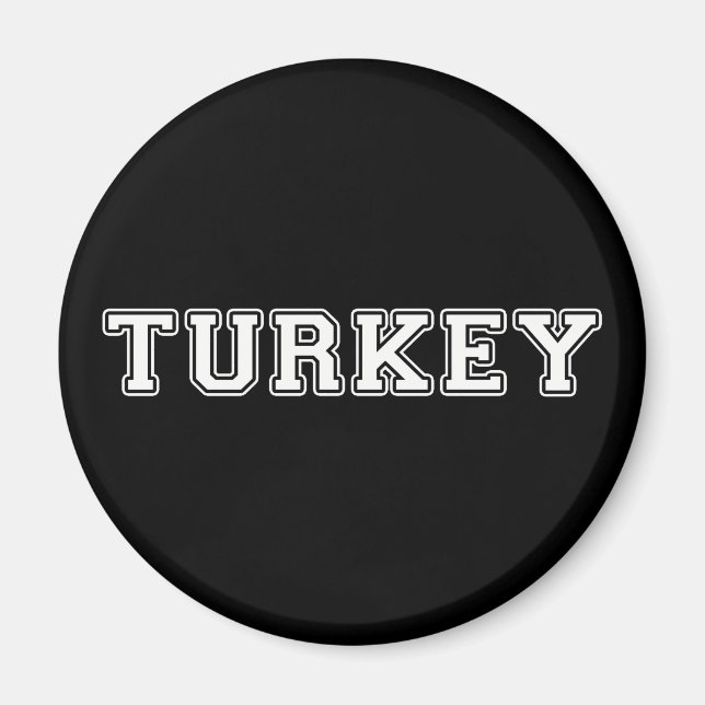 Turkey Magnet (Front)