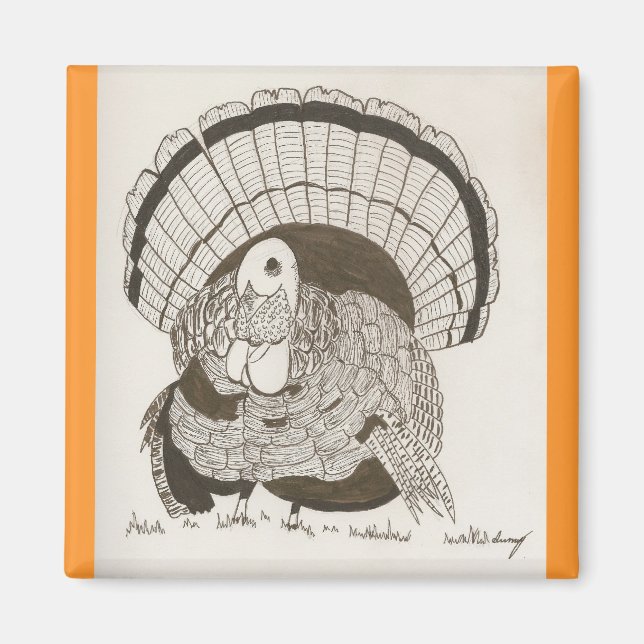 Turkey Magnet (Front)