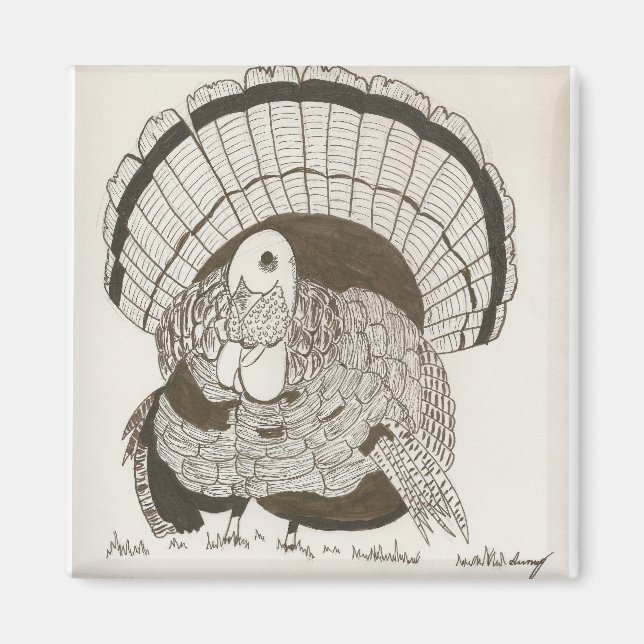 Turkey Magnet (Front)