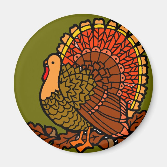 turkey magnet (Front)