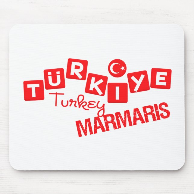 TURKEY MARMARIS mousepad - customise (Front)
