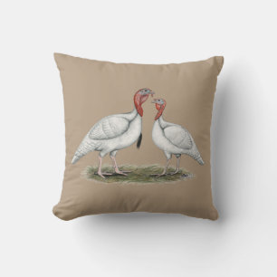 Turkey Mini Whites Cushion