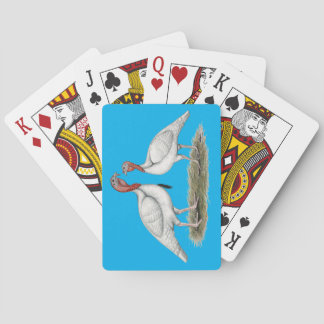Turkey Mini Whites Playing Cards