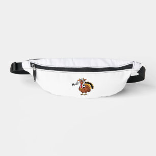 Turkey Moo Cow Funny Thanksgiving Performance Spri Bum Bags