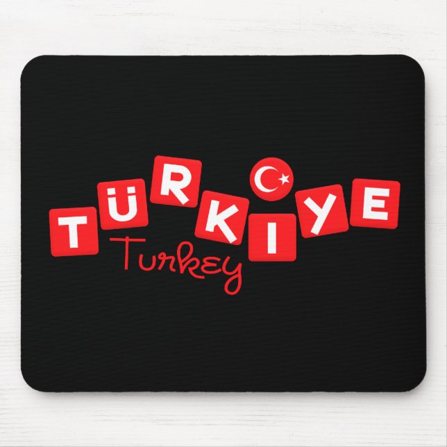 TURKEY mousepad - customise (Front)