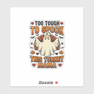 Turkey Mum Halloween Shirt with Vintage Nurse Ghos