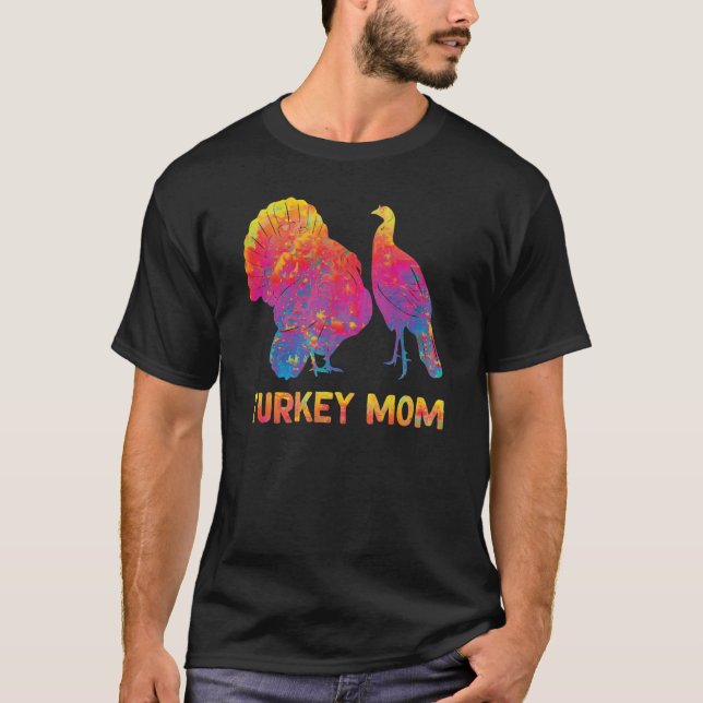 Turkey mum Turkey Mama T-Shirt (Front)