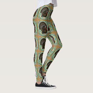 Turkey On the Greens Leggings
