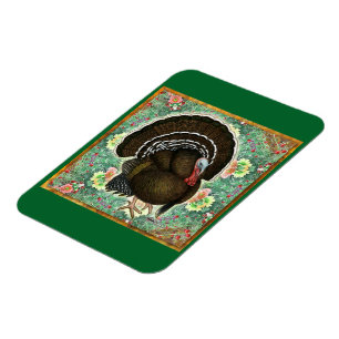 Turkey On the Greens Magnet
