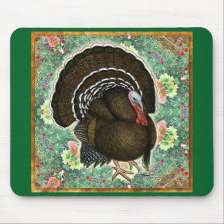 Turkey On the Greens Mouse Pad
