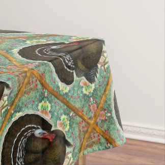 Turkey On the Greens Tablecloth