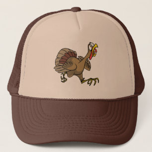 TURKEY ON THE RUN TRUCKER HAT