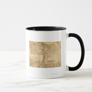 Turkey, Ottoman EmpirePanoramic MapTurkey Mug