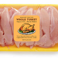 Turkey Package Label Sticker