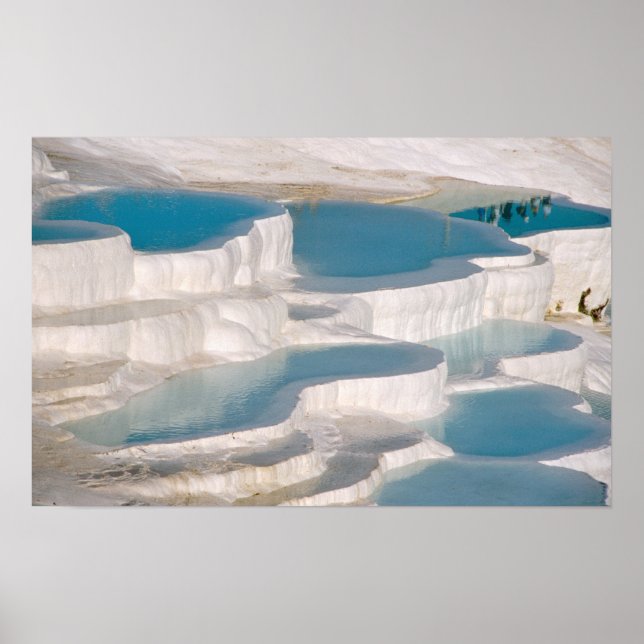 Turkey, Pamukkale Cotton Castle). Poster (Front)