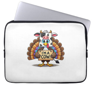 Turkey Paper Bag Moo I'm a Cow Thanksgiving Family