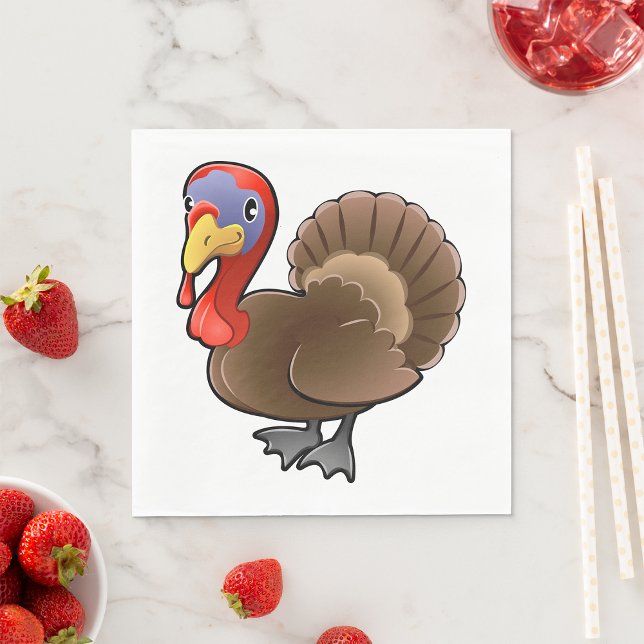 Turkey Paper Napkins (Creator Uploaded)