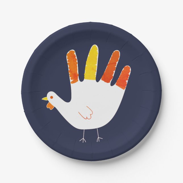 Turkey Paper Plate (Front)