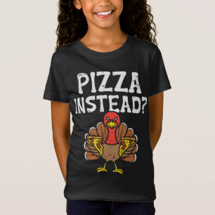 Turkey Pizza Instead Funny Thanksgiving Vegan Men T-Shirt