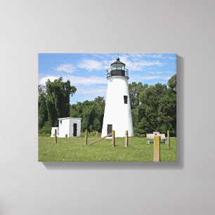 Turkey Point Lighthouse, Maryland Canvas Print