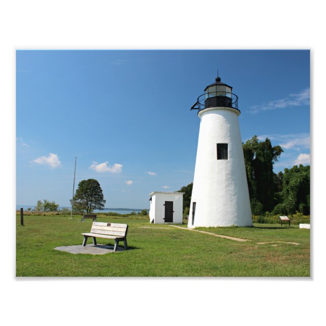 Turkey Point Lighthouse, Maryland Photo Print (Front)