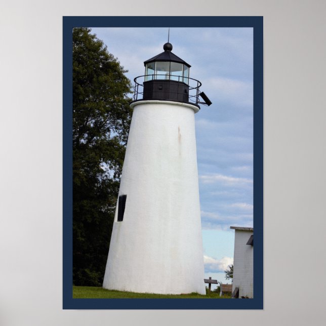 Turkey Point Lighthouse Maryland Poster (Front)