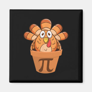 Turkey Pot Pie Funny Math Thanksgiving Turkey Pot Magnet