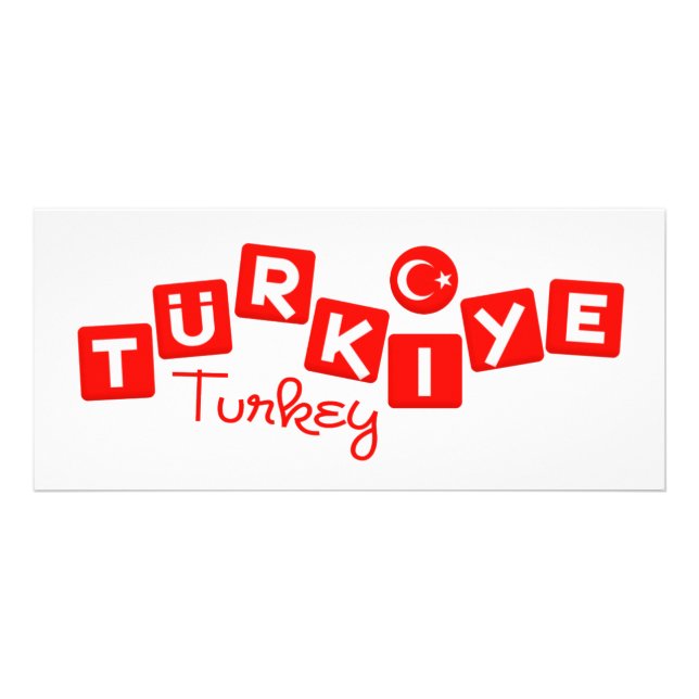 TURKEY rack card - customise (Front)
