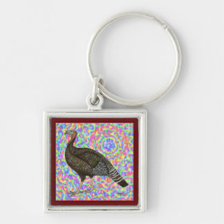 Turkey Rainbow Key Ring