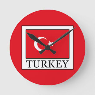 Turkey Round Clock