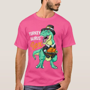 Turkey Saurus Re Tee Dinosaur Thanksgiving T Re 
