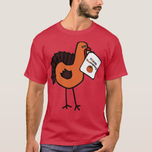 Turkey says Happy Thanksgiving T-Shirt