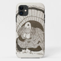 Turkey Sepia Sketch iPhone 5 Case
