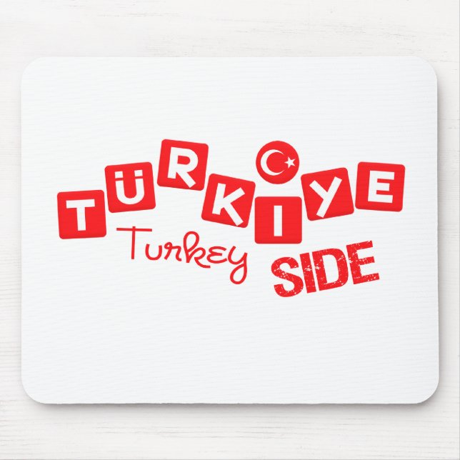 TURKEY SIDE mousepad - customise (Front)