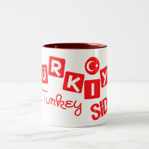 TURKEY SIDE mug - choose style & colour