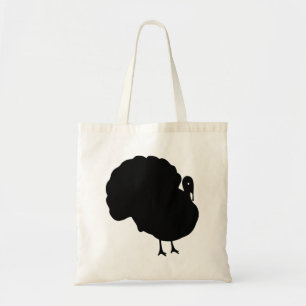 Turkey Silhouette Tote Bag