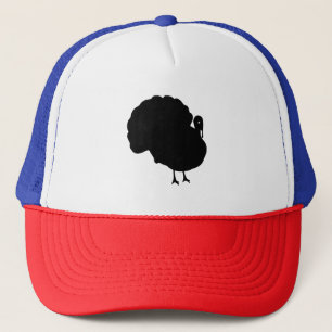 Turkey Silhouette Trucker Hat