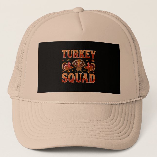 turkey_squad trucker hat (Front)