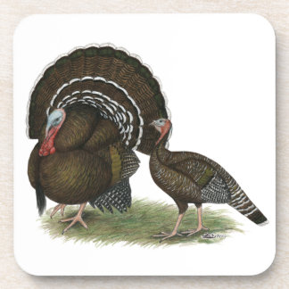 Turkey Standard Bronze Coaster