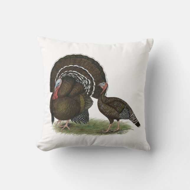 Turkey Standard Bronze Cushion (Front)