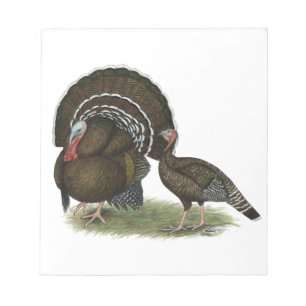 Turkey Standard Bronze Notepad