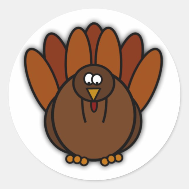 Turkey Sticker (Front)