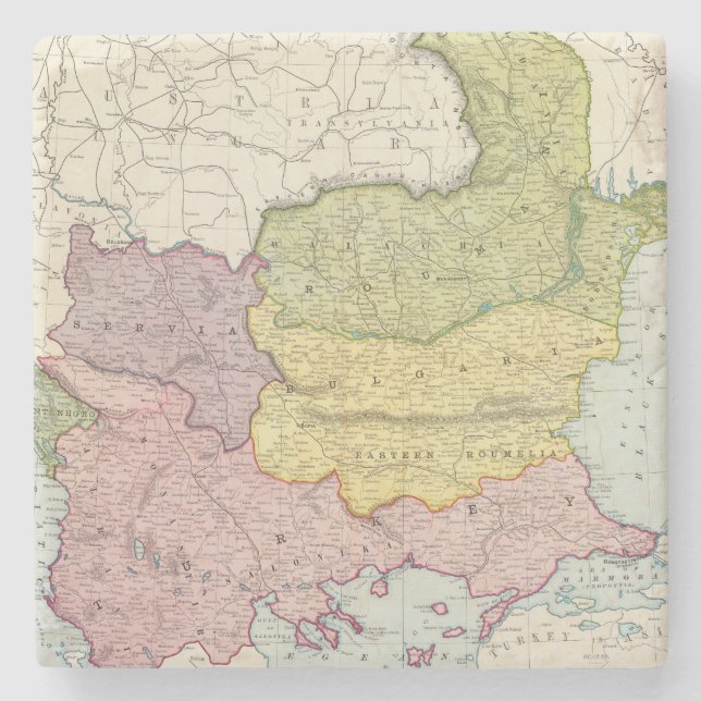Turkey Stone Coaster (Front)